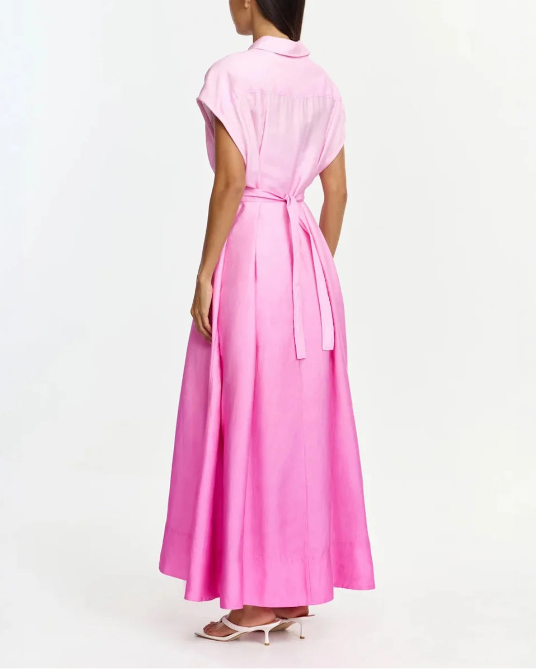 ACLER Java maxi dress taffy ombre on figure back