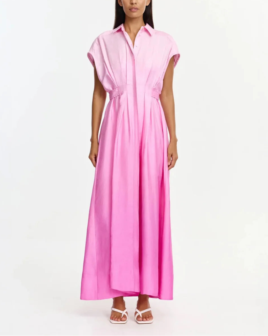ACLER Java maxi dress taffy ombre on figure front