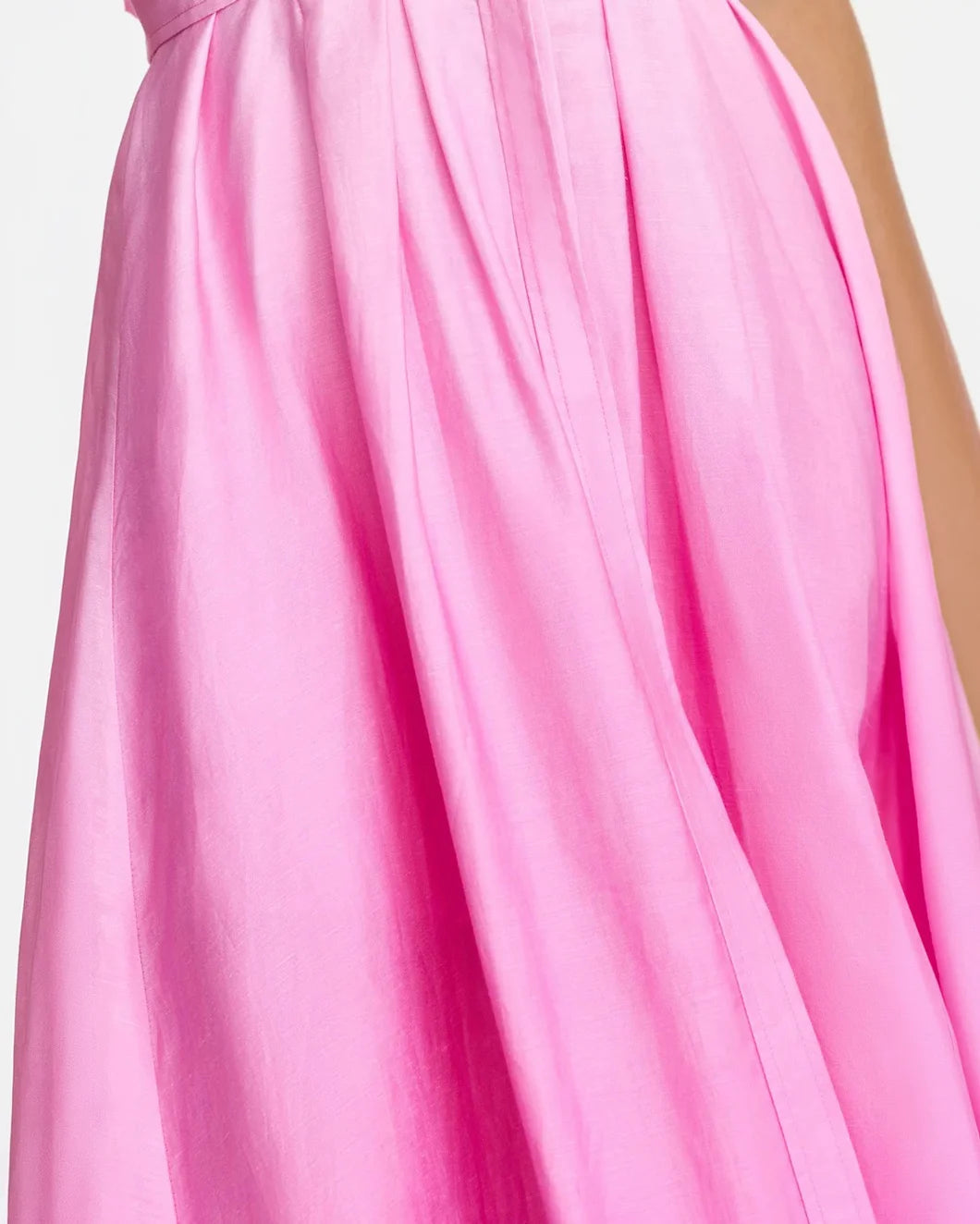 ACLER Java maxi dress taffy ombre on figure side detail