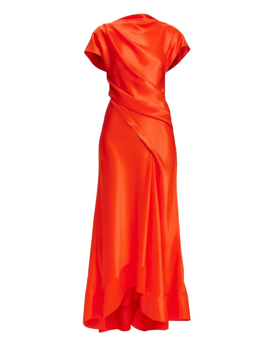 Acler Glatton Maxi Dress Rosso front isolated