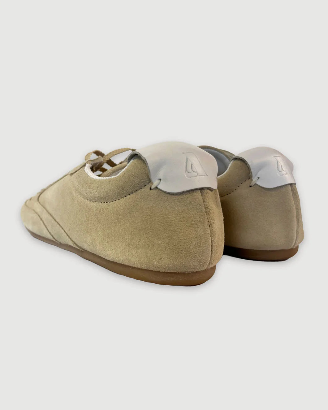 ALOHAS Tb.24 Suede Beige Leather Sneakers back