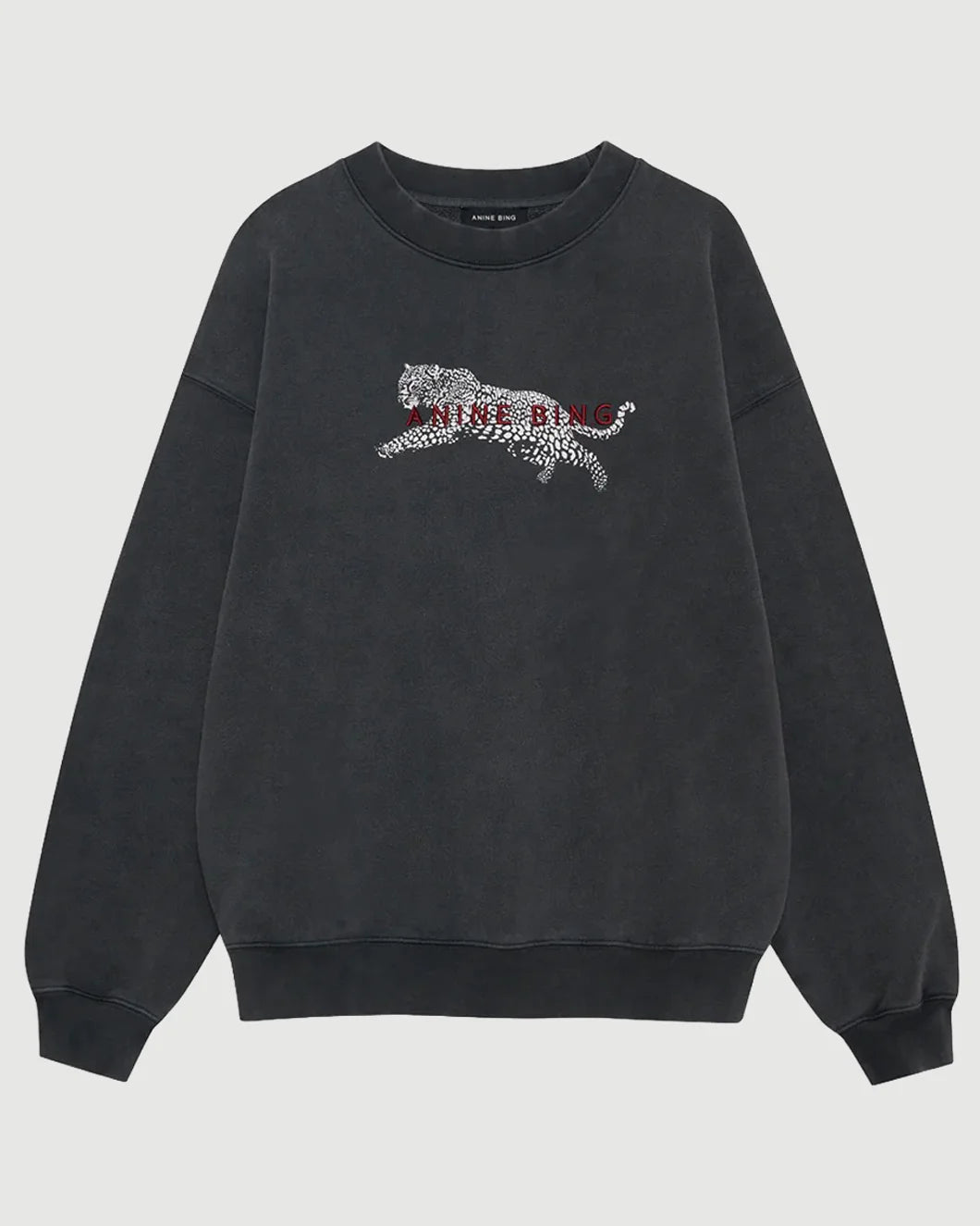 ANINE BING Spencer sweatshirt black isolated