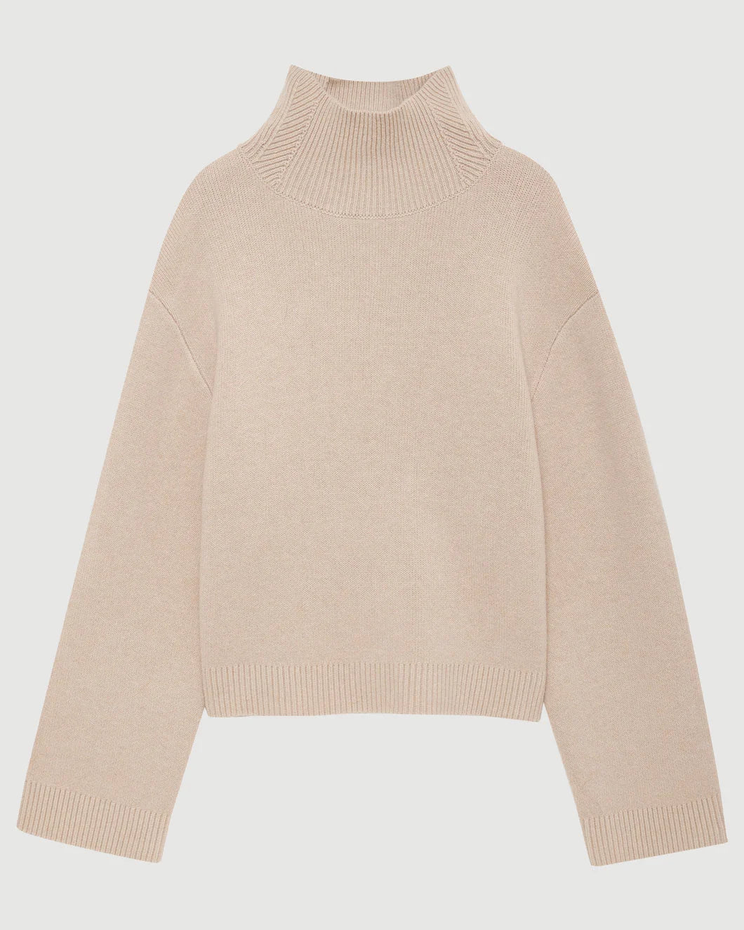 ANINE BING Alma Turtleneck Sweater isolated