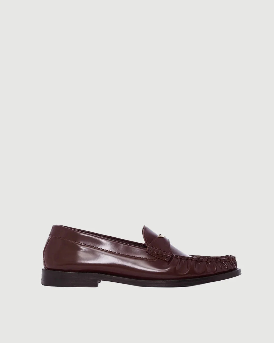 ANINE BING Amoc Loafer red isolated
