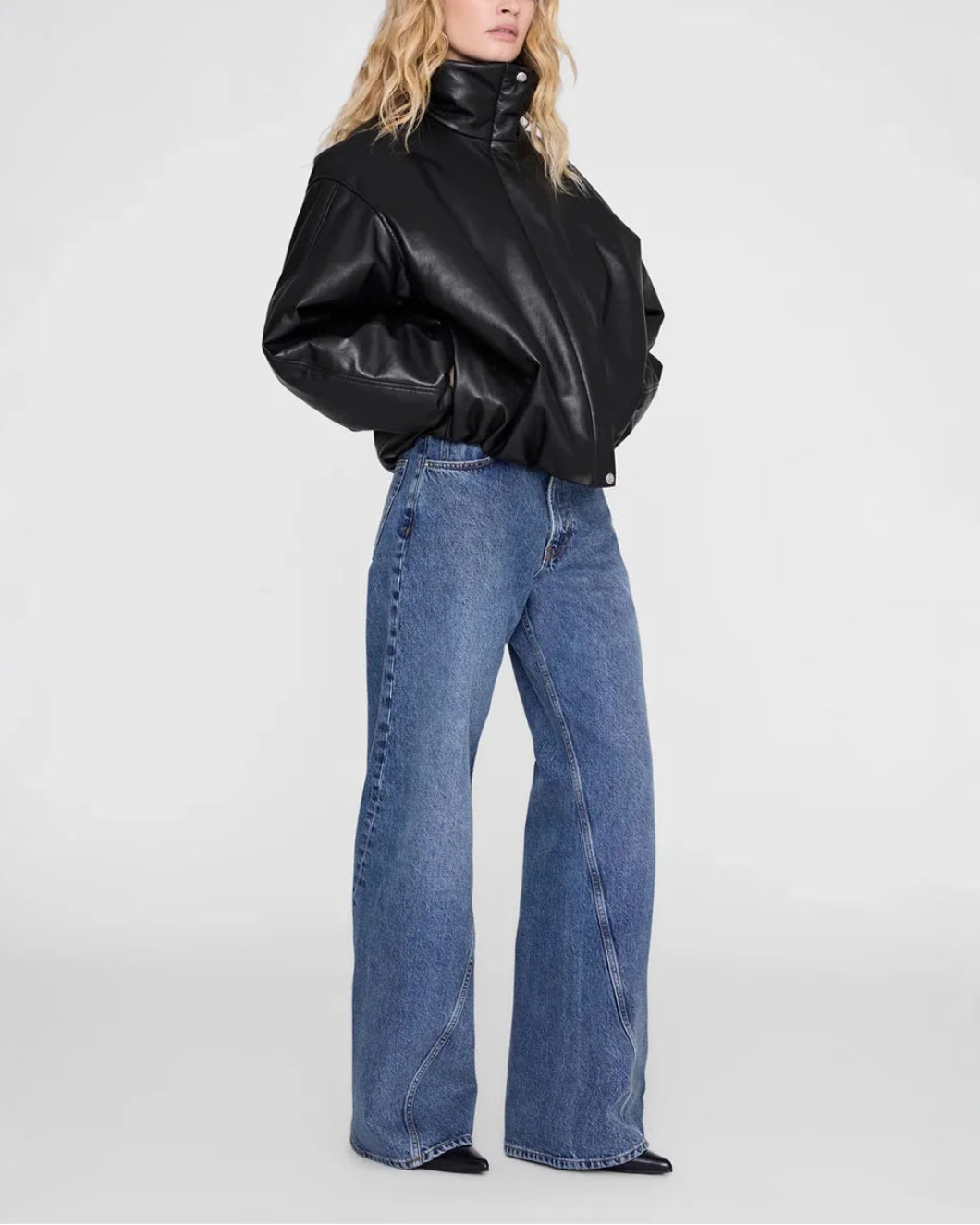 ANINE BING Cyrus Jacket on figure side