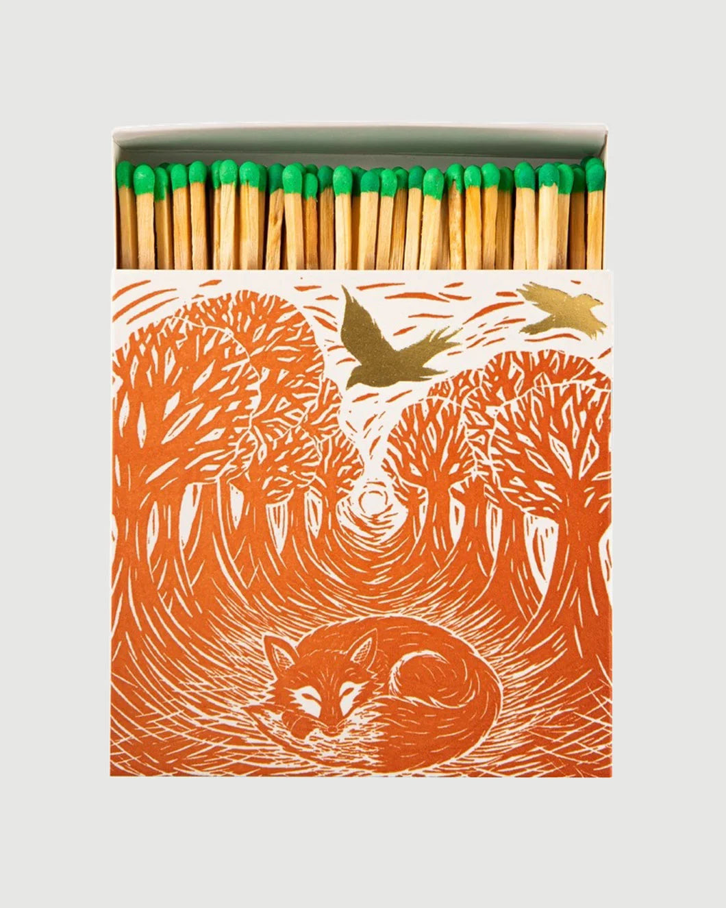 ARCHIVIST Woodland Fox Matches front isolated