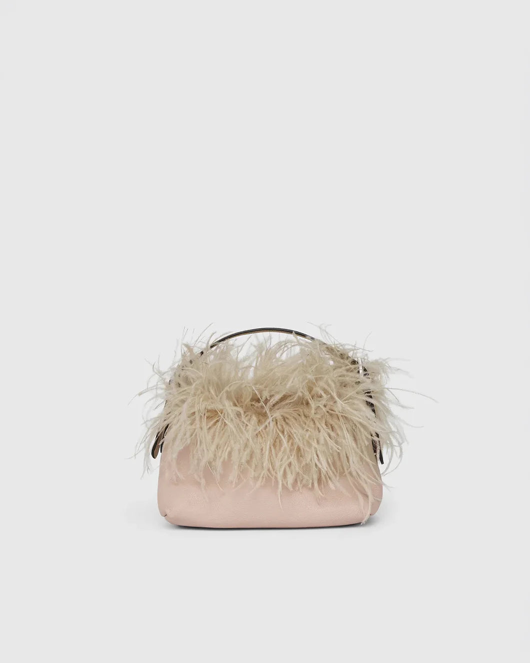 ATP ATELIER Vadena Cipria Grained Calf/Feathers back