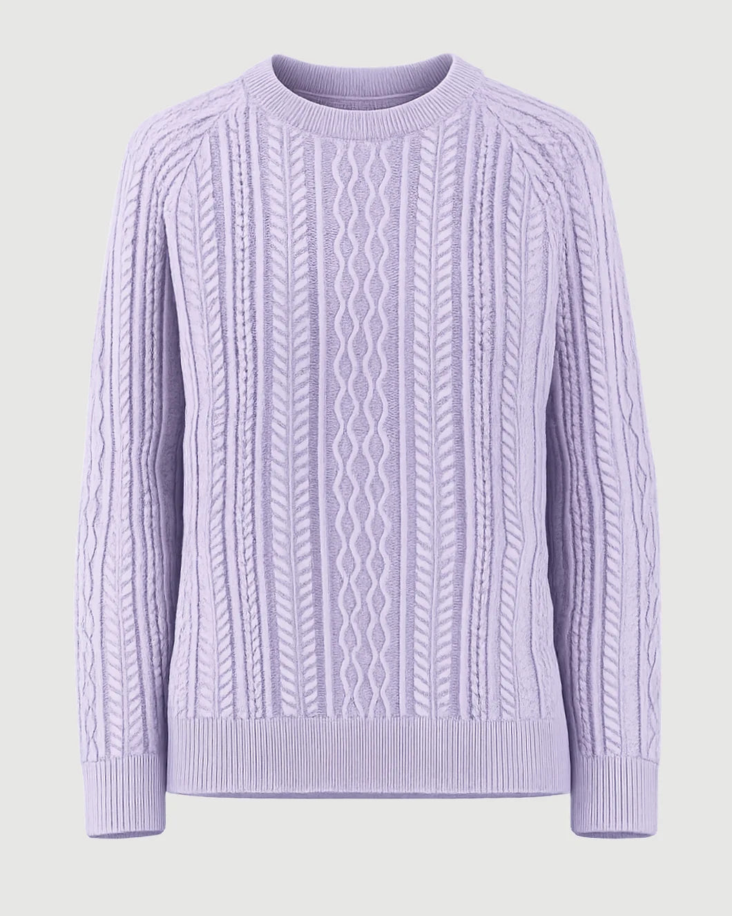 BEGG X CO Maytime Isla Sweater lavandula isolation
