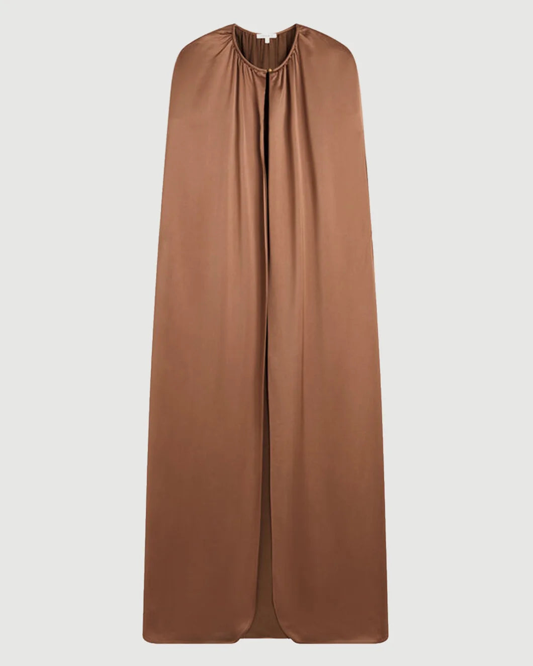 BY MALENE BIRGER Dallie Satin Maxi Cape isolated