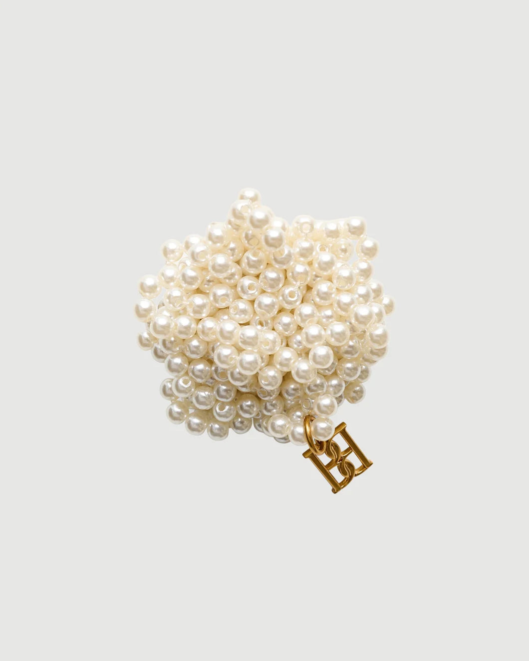 BY MALENE BIRGER Helea Monogram Broach isolated