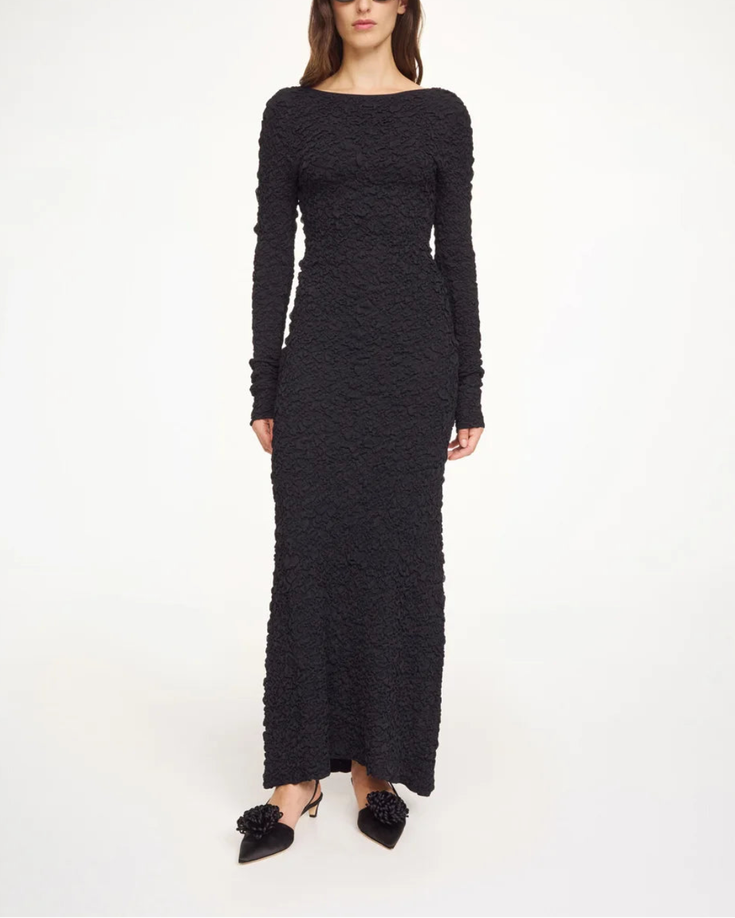 BY MALENE BIRGER venus dress black on figure front