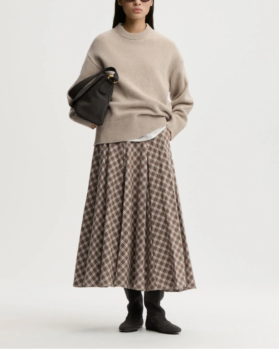 BY MALENE BIRGER Eden Skirt on figure front