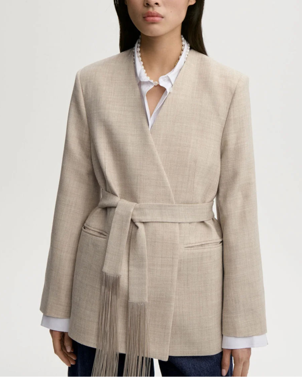 BY MALENE BIRGER Emma Blazer on figure front 1
