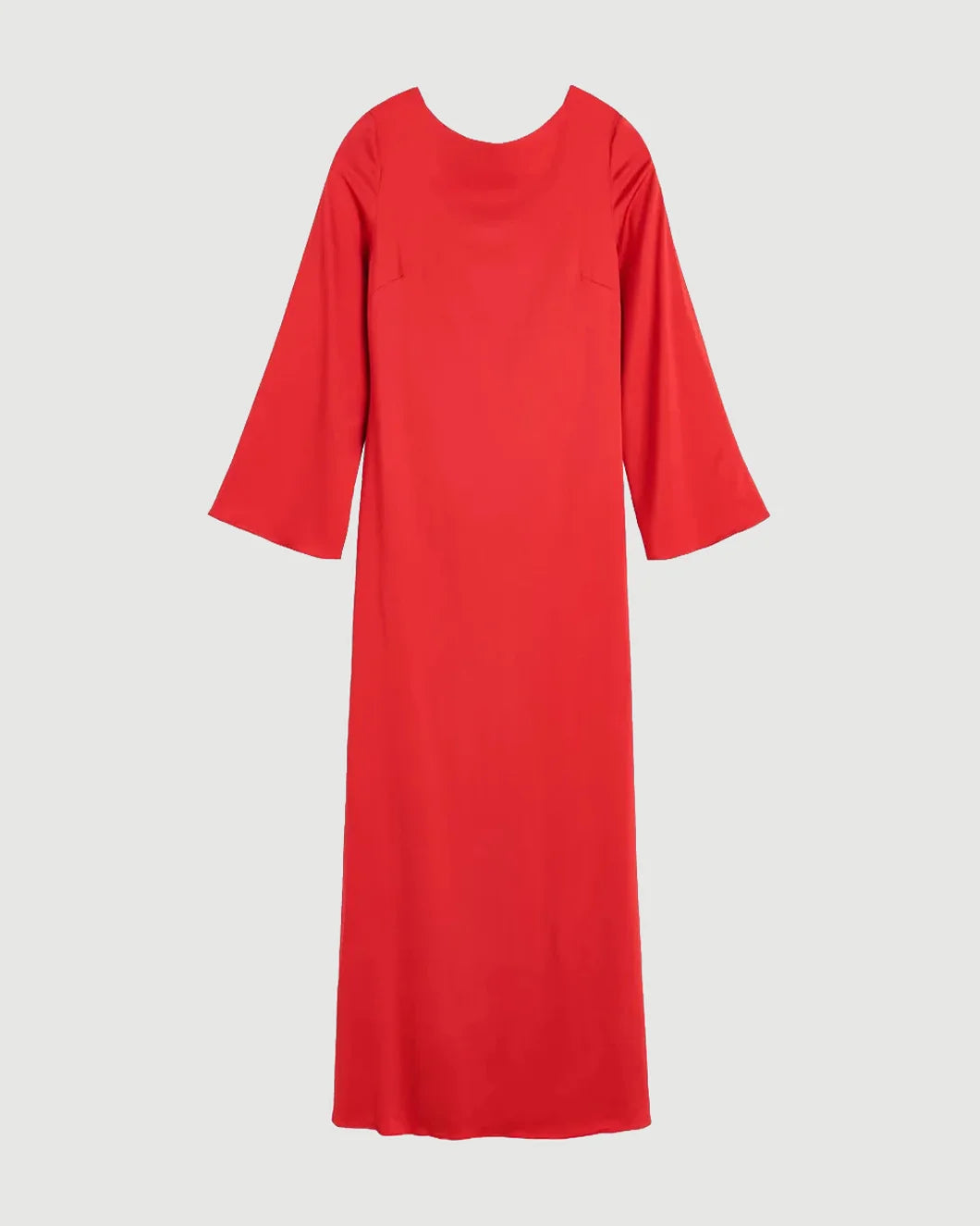 by malene birger Lisa Dress pompeian red isolated