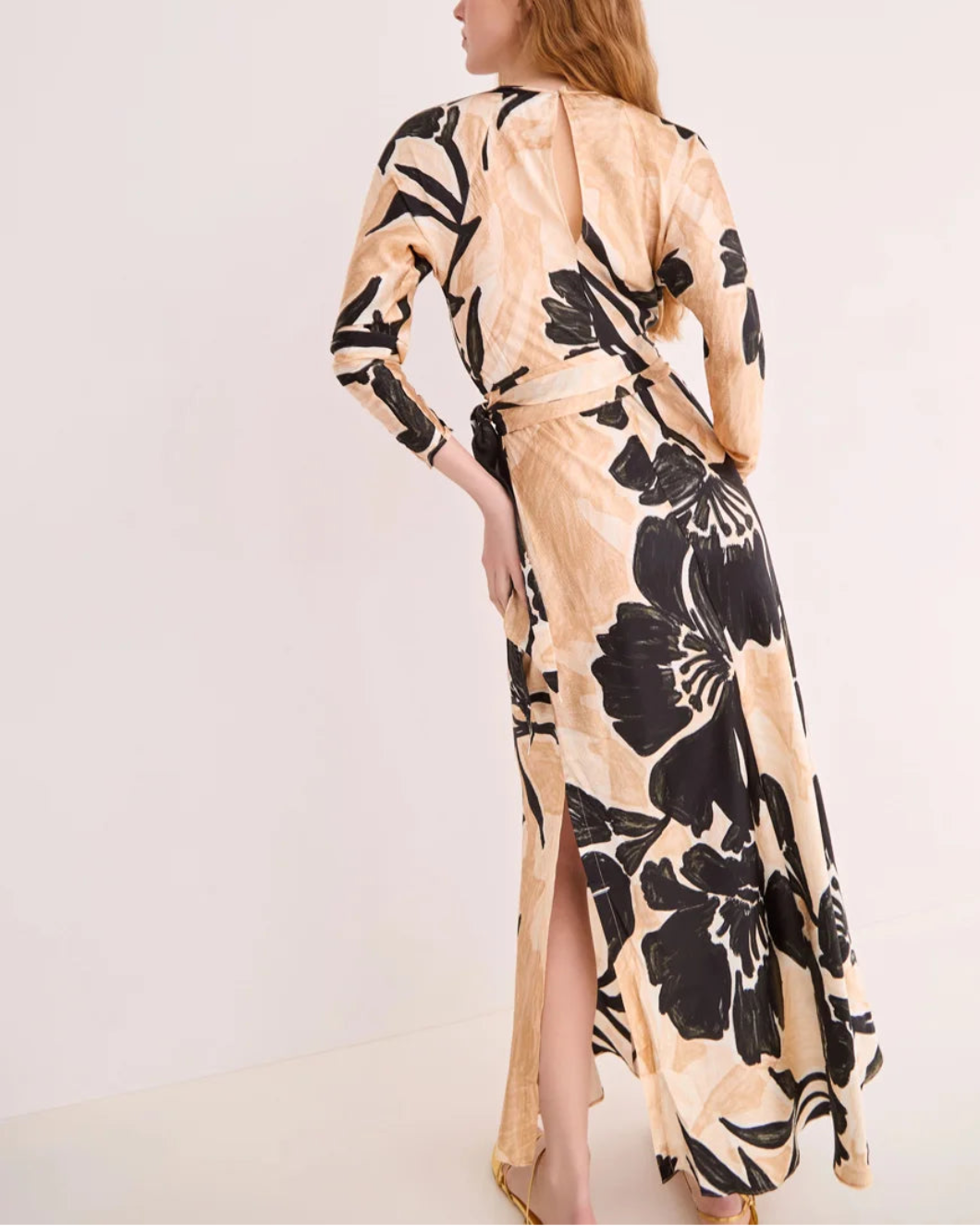 CARA CARA Nash midi dress on figure back