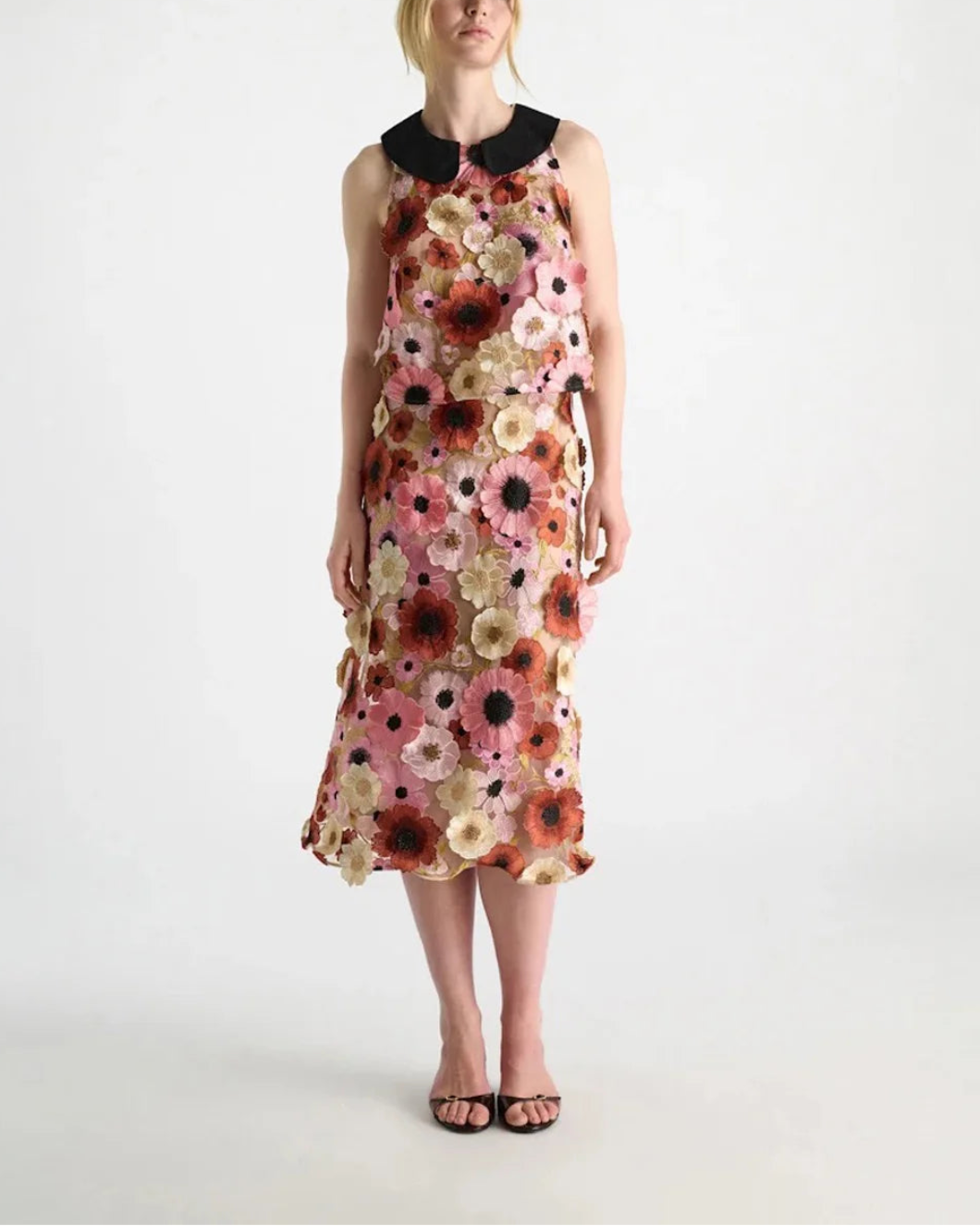 DOROTHEE SCHUMACHER Blooming meadow skirt on figure front 1