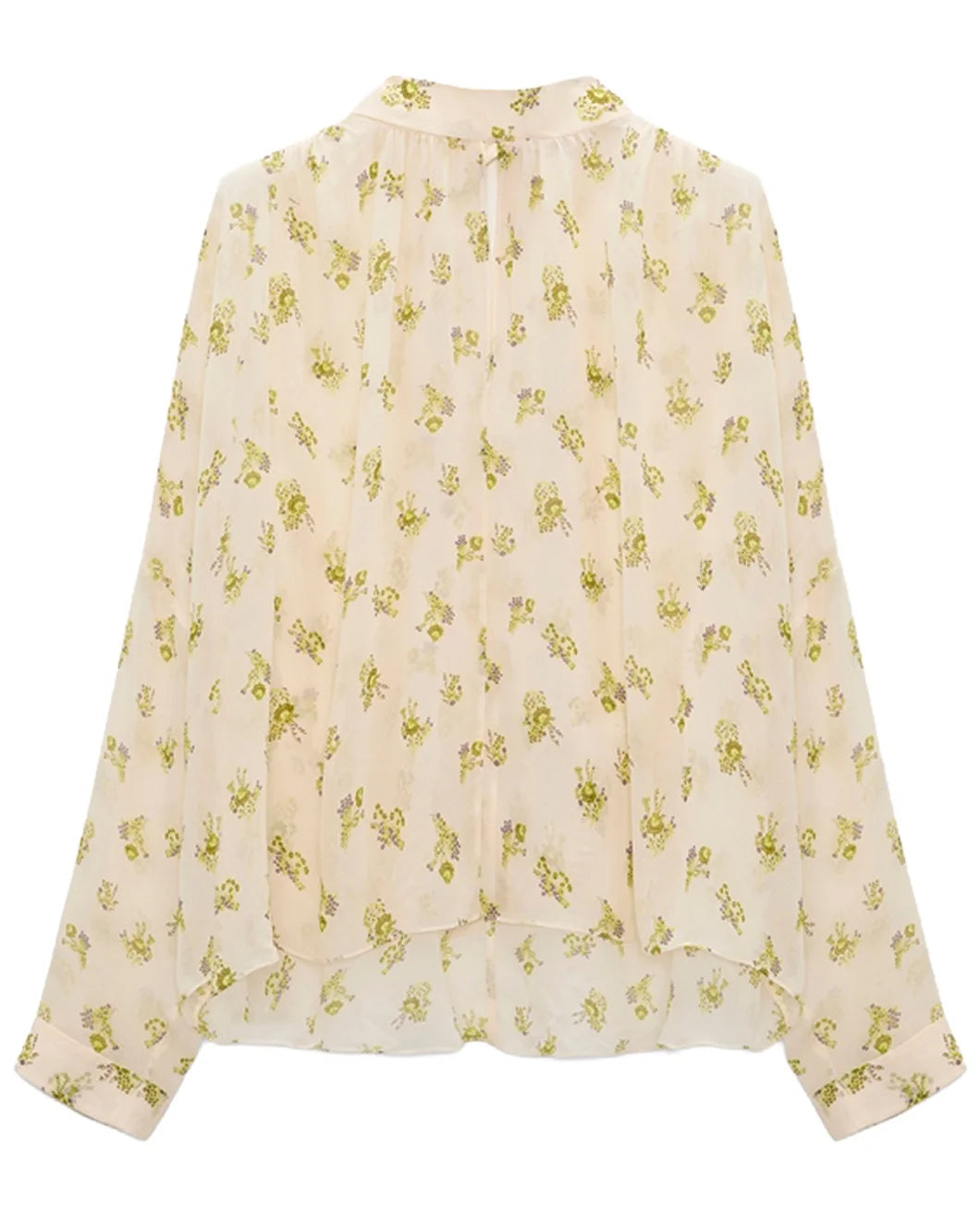 DOROTHEE SCHUMACHER airy daydream blouse lemon front isolated