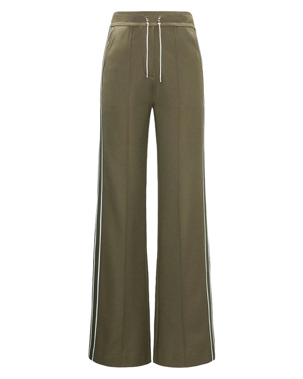 DOROTHEE SCHUMACHER everyday cool pants olive front isolated