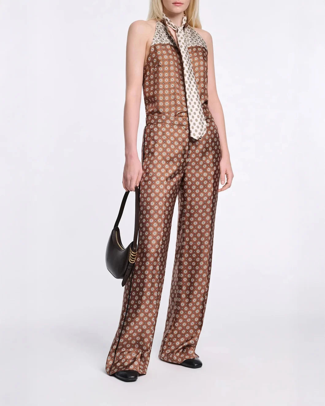 DOROTHEE SCHUMACHER graphic dreams pant brown on figure front