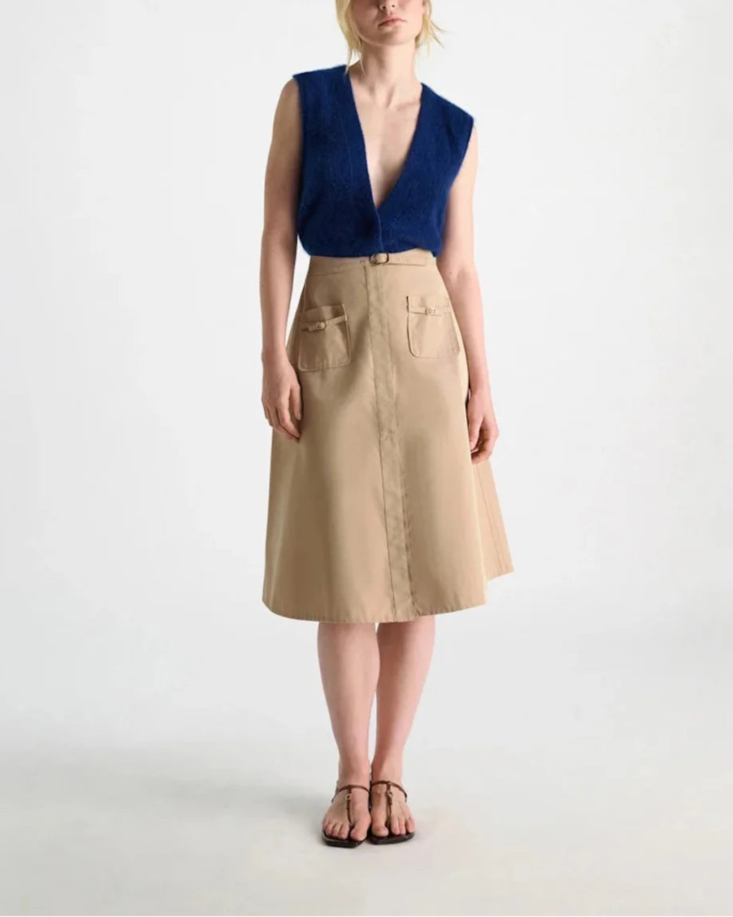 DOROTHEE SCHUMACHER luxury love gilet top ocean on figure front