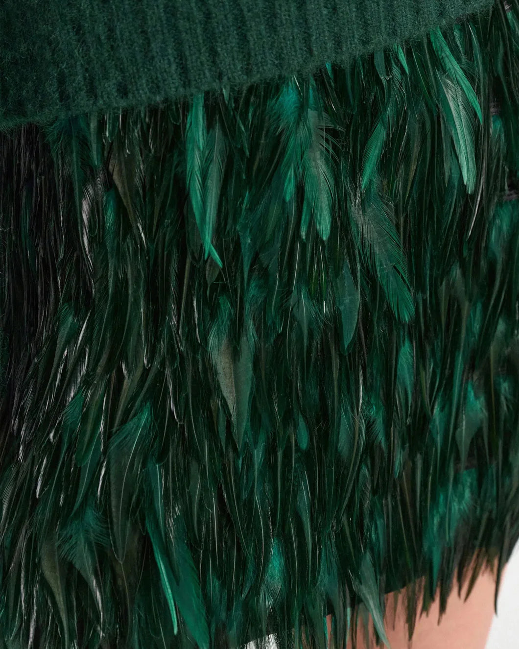 DOROTHEE SCHUMACHER Feathered Whisper Skirt on figure front detail