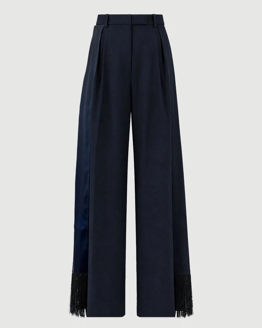 FRENKEN Best S6 Large pants Satin Scarf Navy isolated
