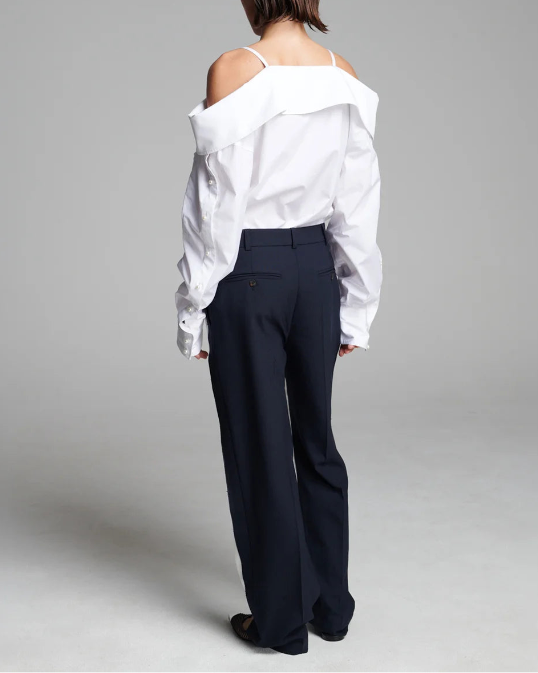 FRENKEN Crag Cutted Pants navy on figure back