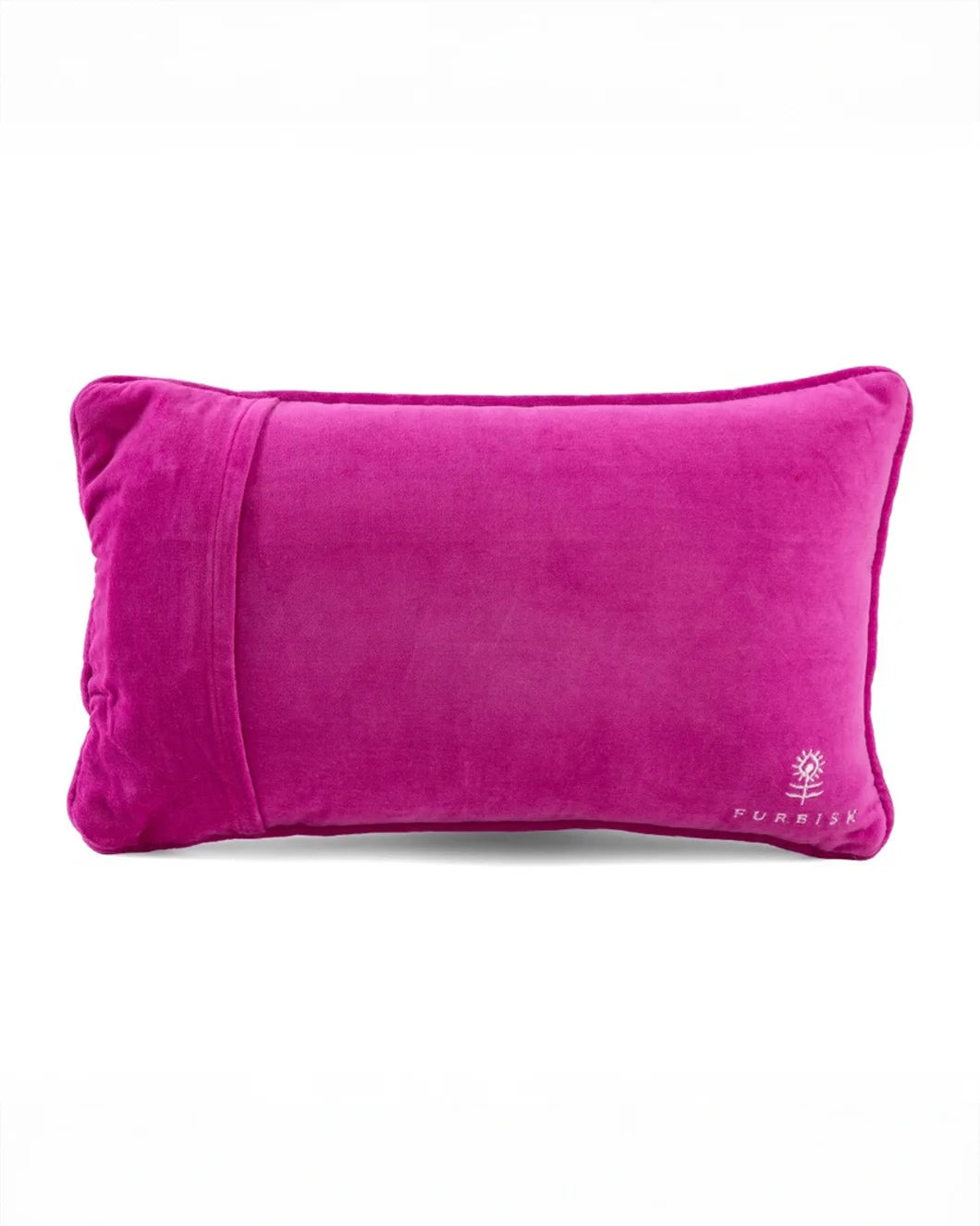 FURBISH sweata weatha needlepoint pillow back