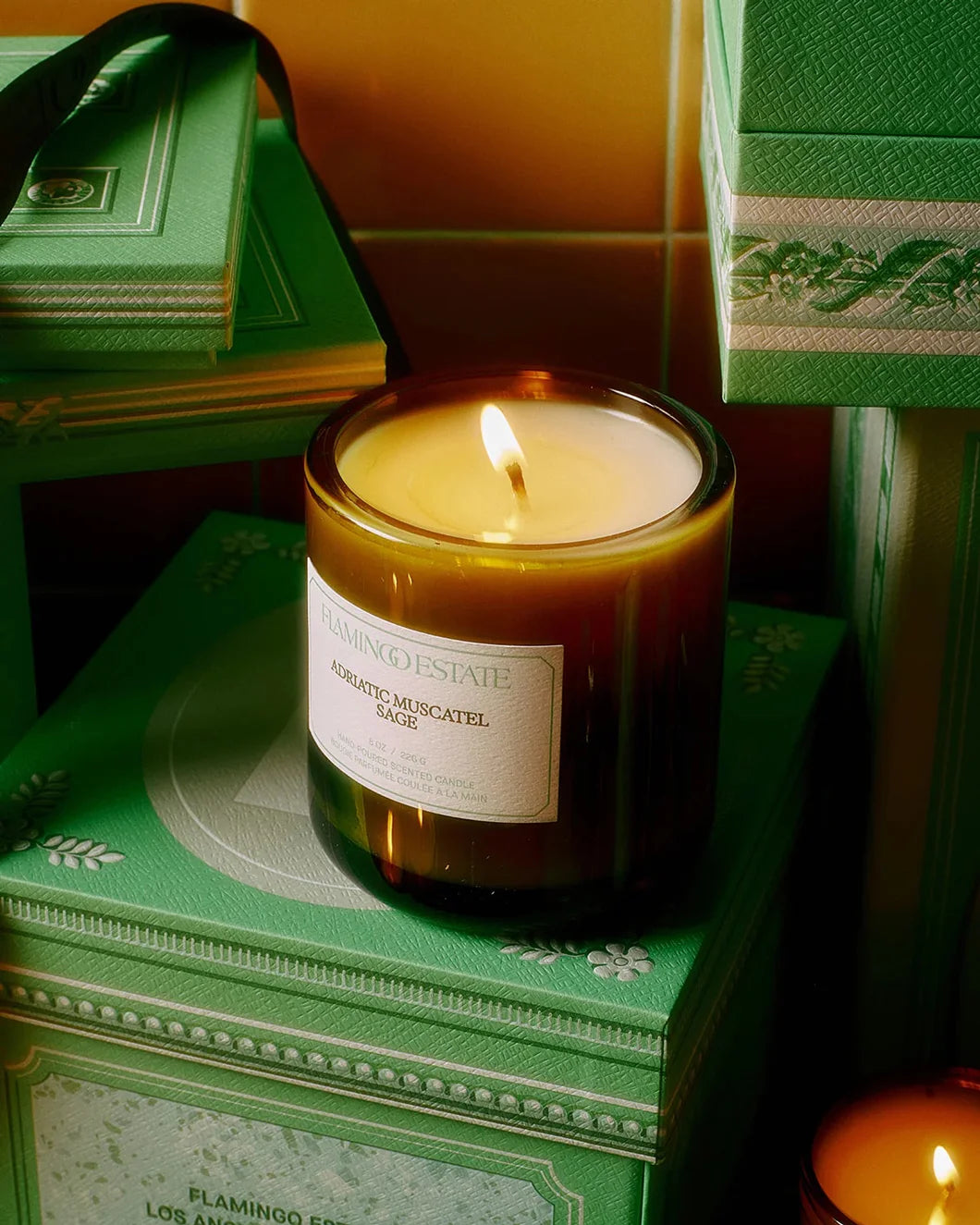 flamingo estate Adriatic Muscatel Sage Candle