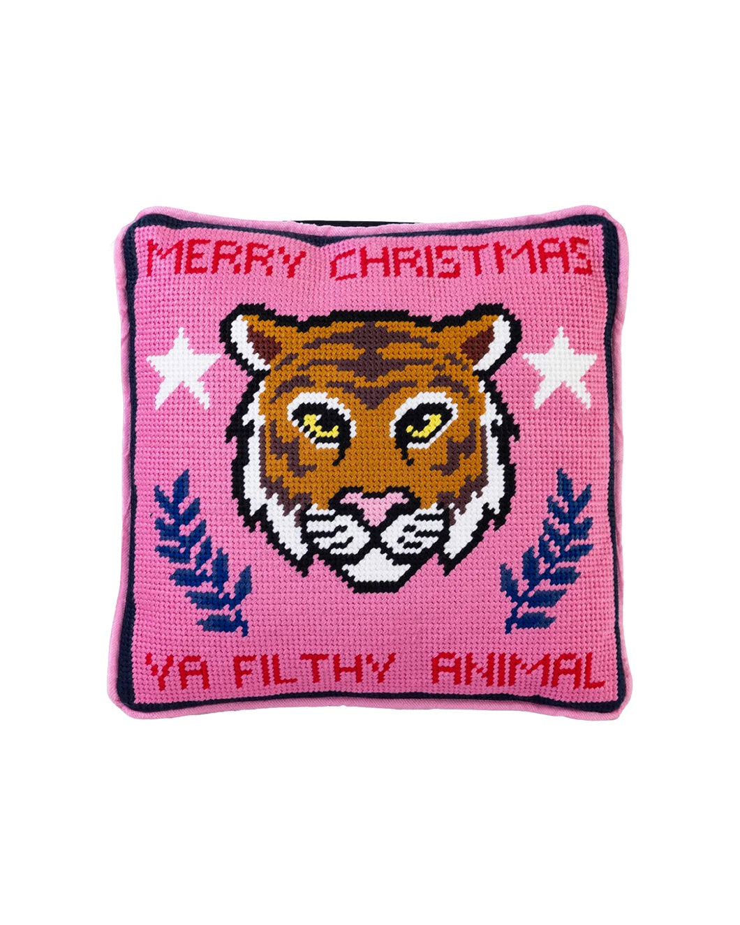 Furbish Studio fiflthy animal needlepoint front isolated