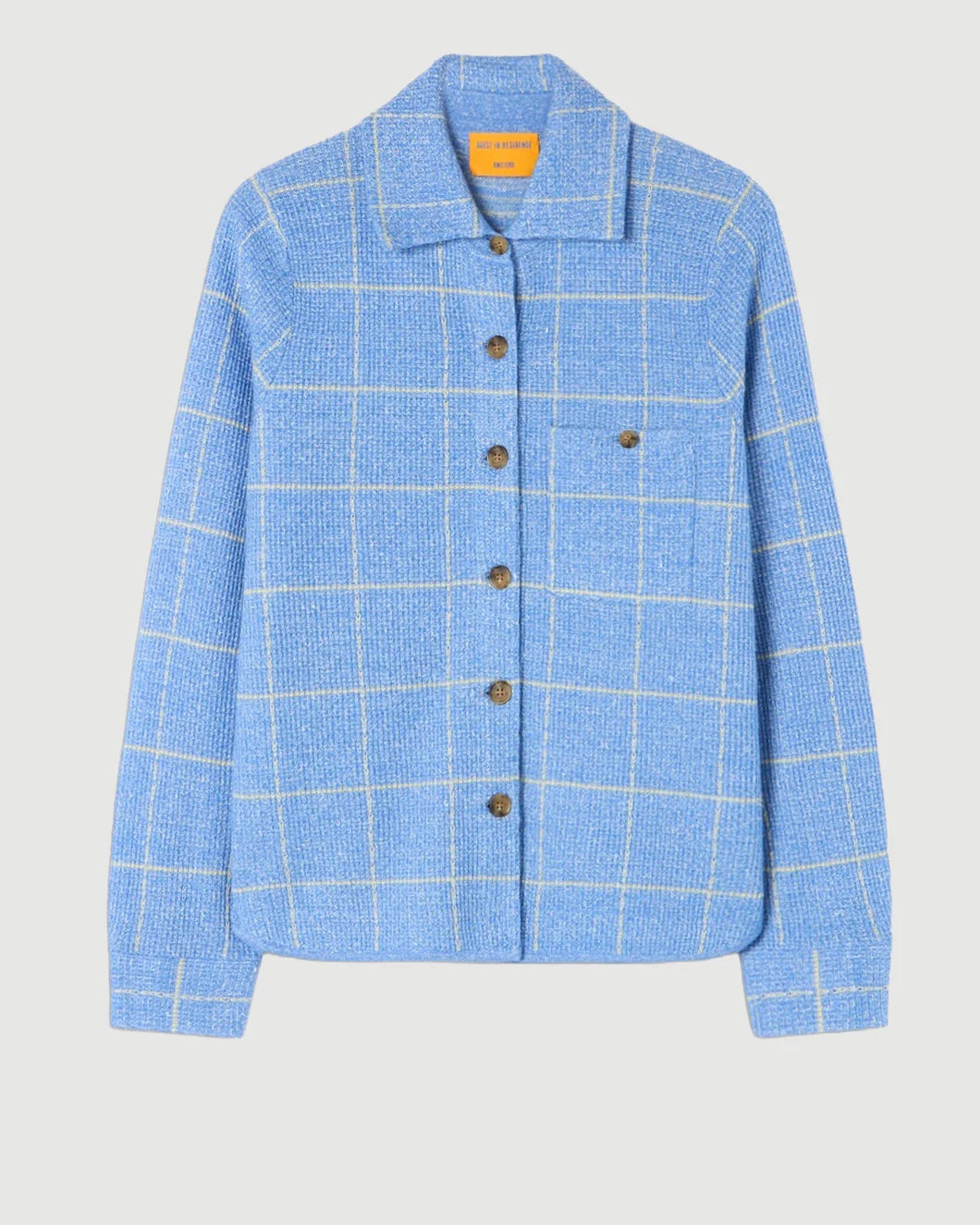 GUEST IN RESIDENCE Dylan Plaid Shirt DLFBTR isolated