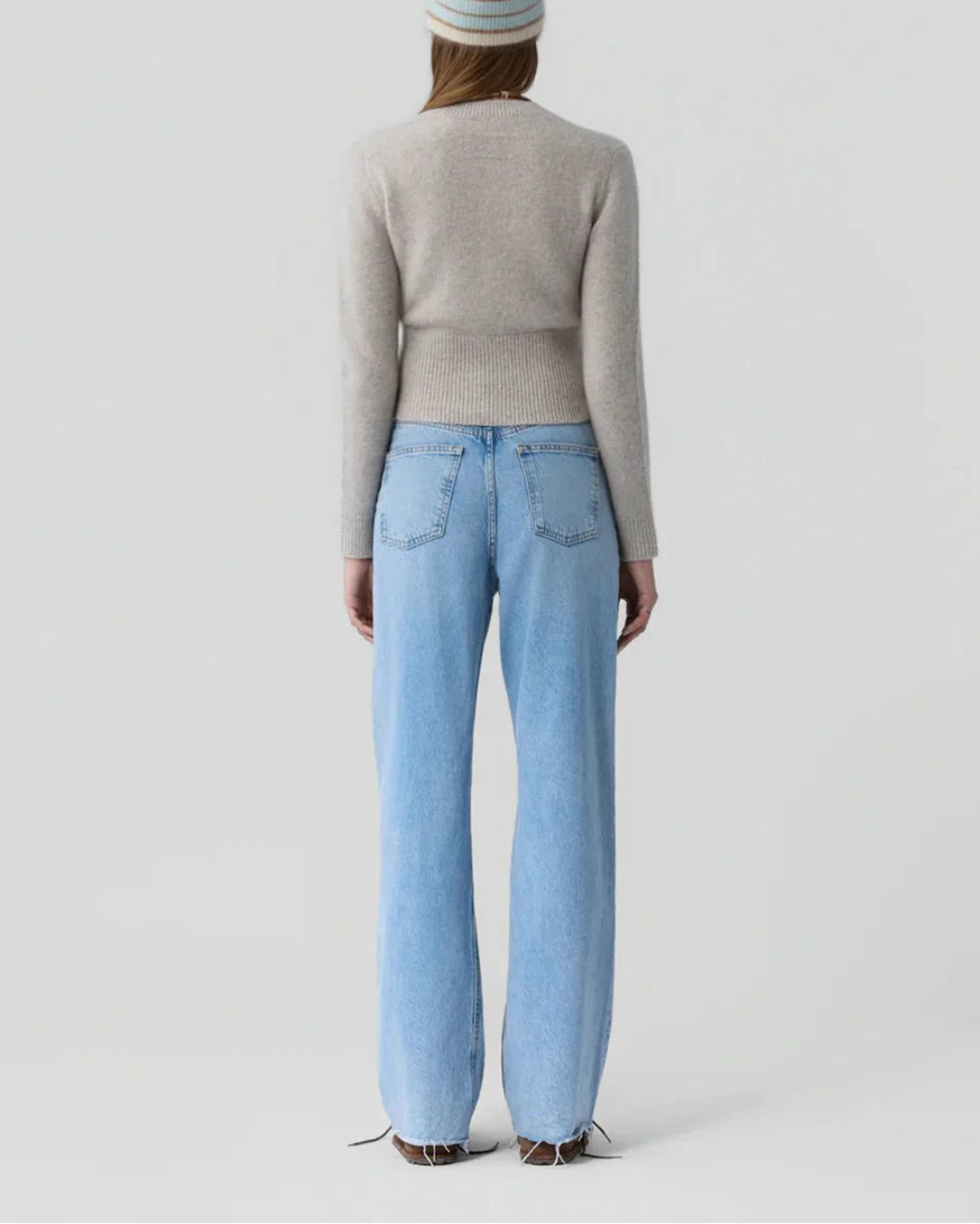 GUEST IN RESIDENCE alina crew sand on figure back