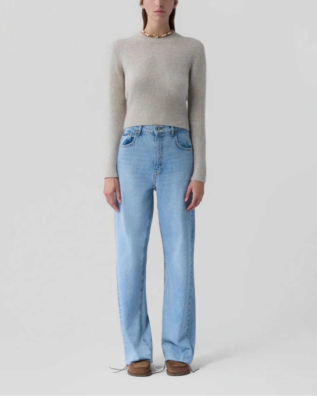 GUEST IN RESIDENCE alina crew sand on figure front