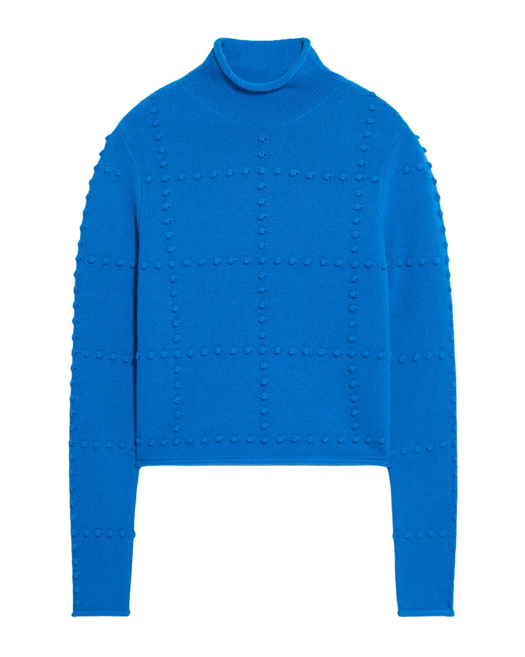 GUEST IN RESIDENCE popcorn top cashmere blend twilight front isolated