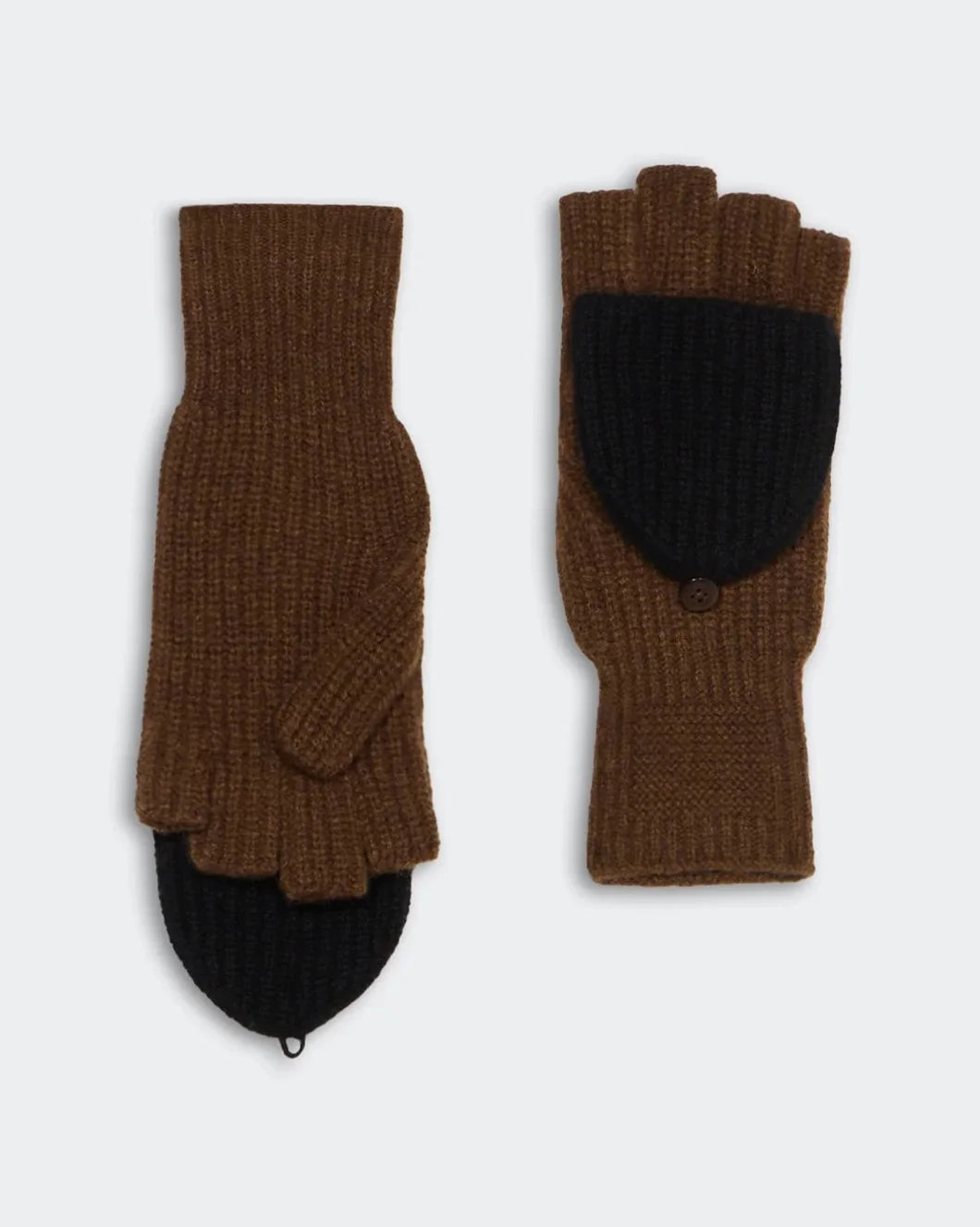 GUEST IN RESIDENCE the mitts chestnut front and back