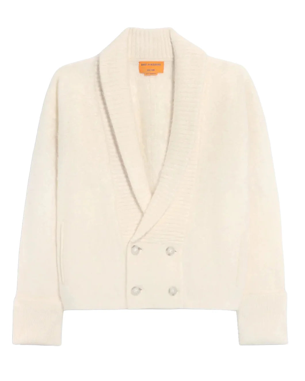 GUEST IN RESIDENCE grizzly le jacket cream front isolated