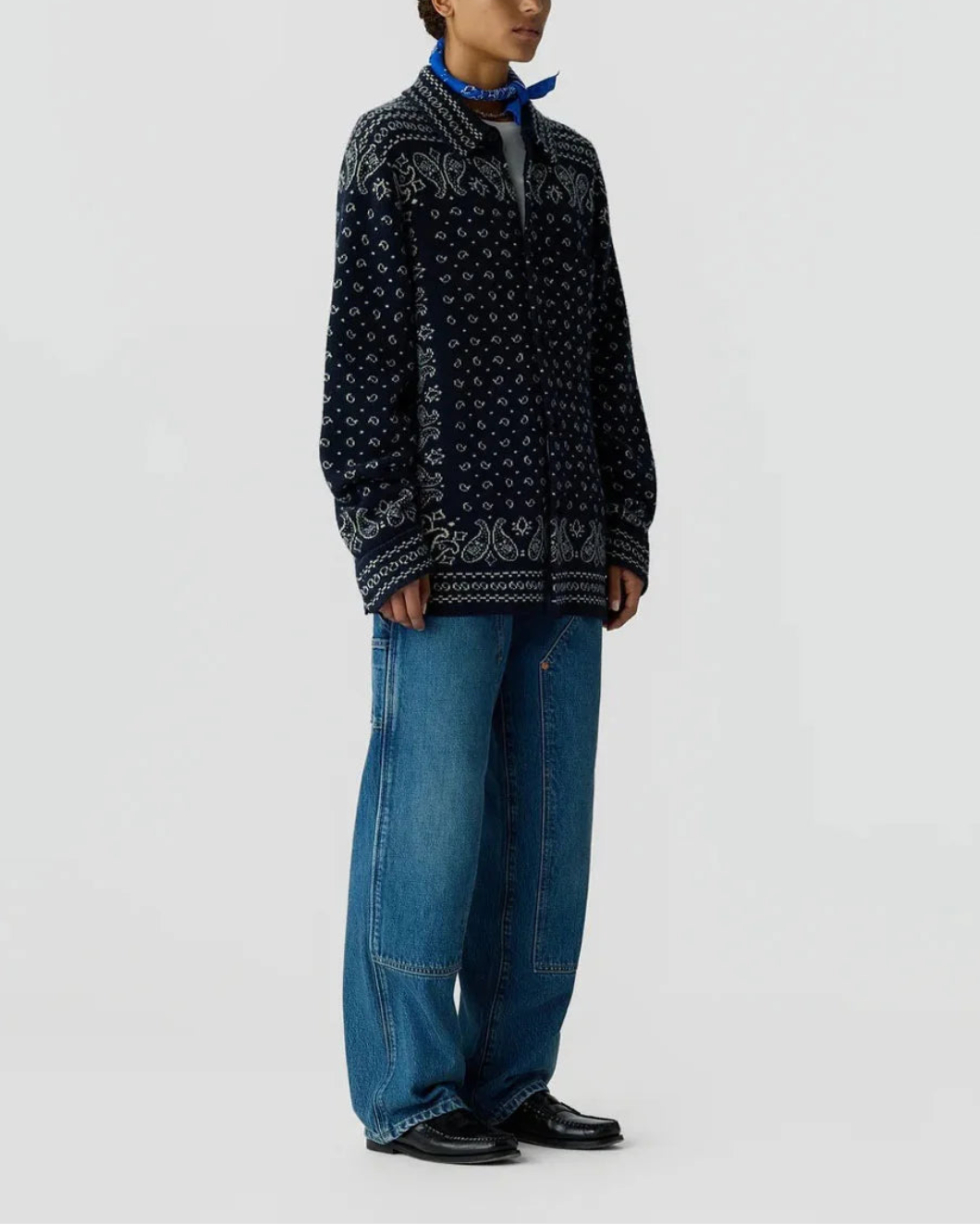 GUEST IN RESIDENCE Wild Rag Work Shirt on figure side