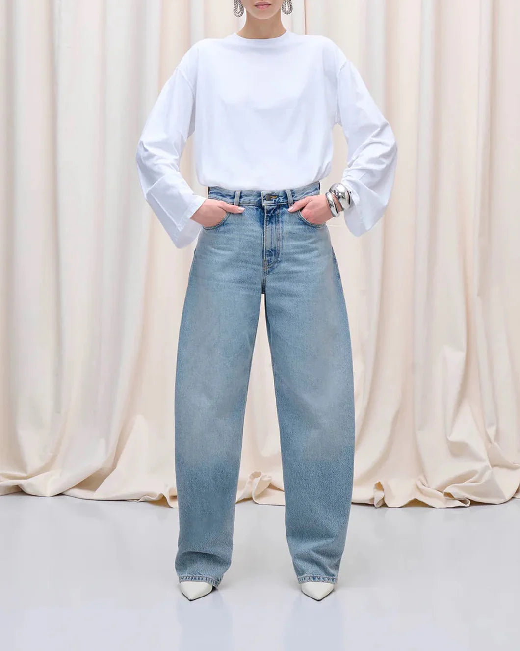 haikure bibi jean authentic wash front