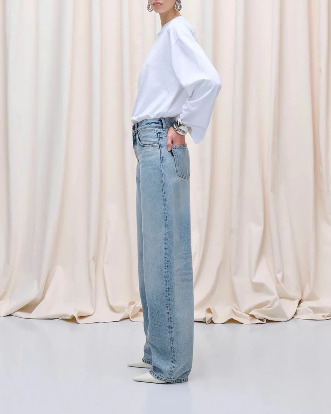 haikure bibi jean authentic wash side