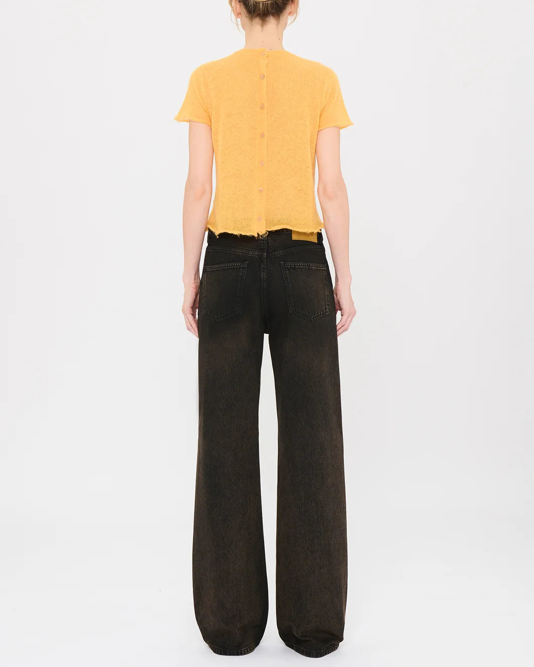 haikure Korea Jean brown black back