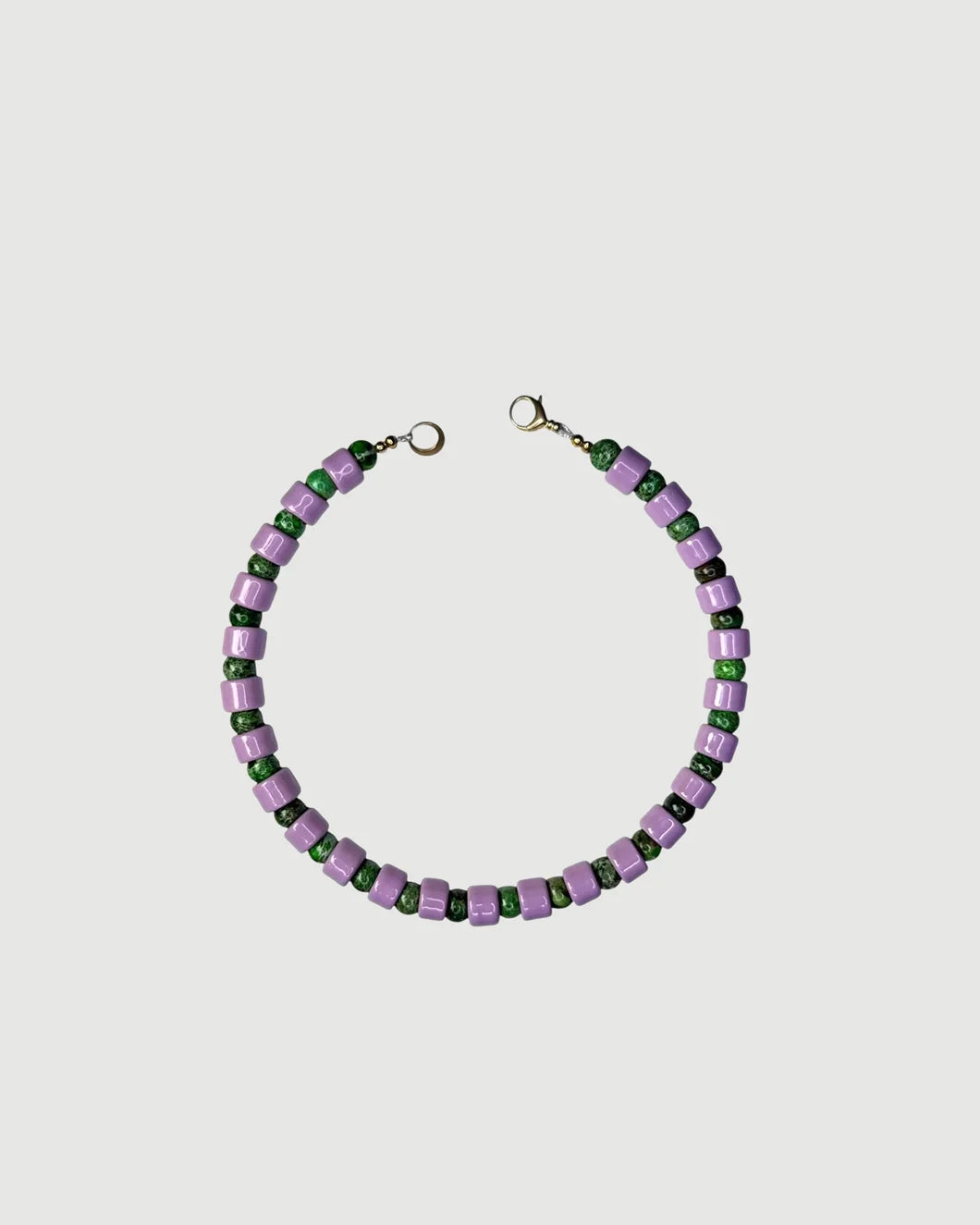 HER NEW TRIBE Prince & Sea Sediment Sundry Bead One Necklace isolated