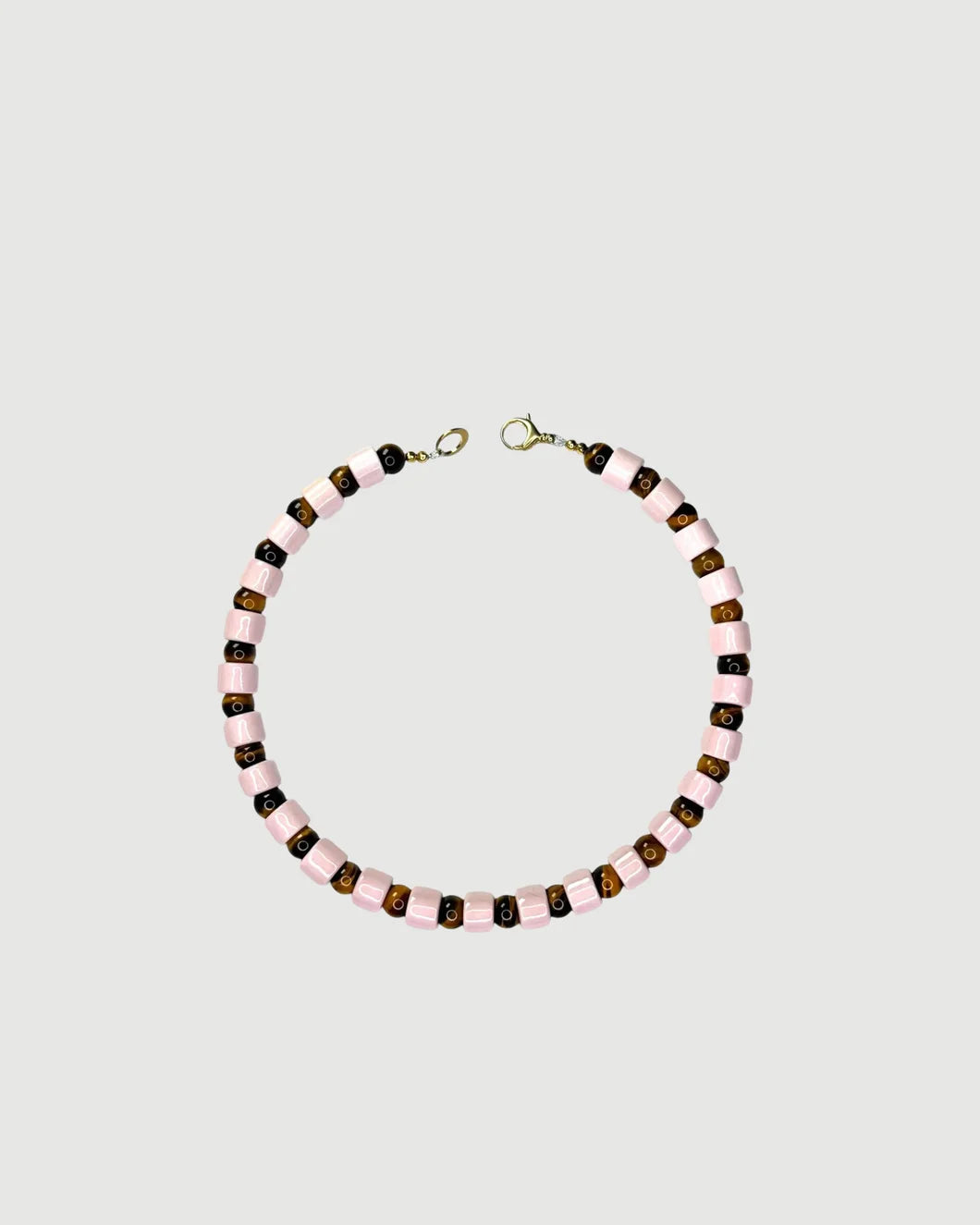 HER NEW TRIBE Prince & Sea Sediment Sundry Bead One Necklace isolated