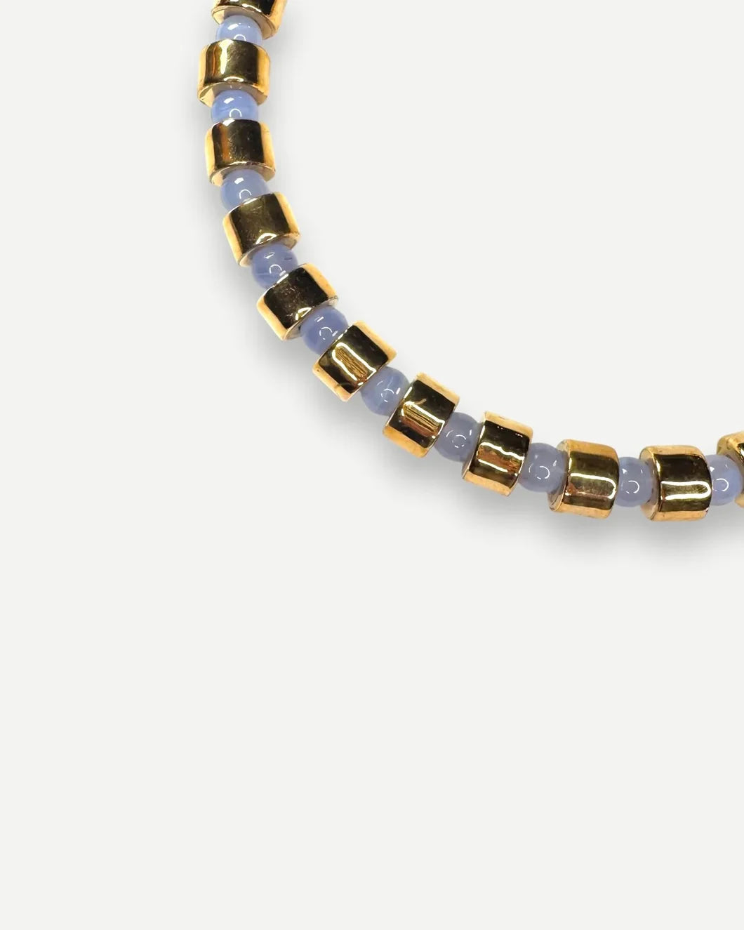 HER NEW TRIBE karat and blue lace agate sundry bead two detail