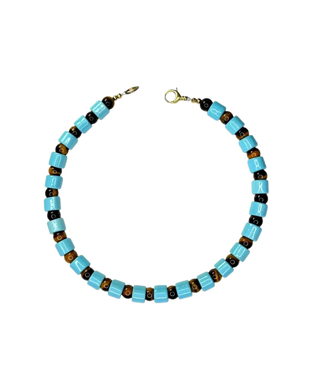 HER ENW TRIBE pool and tigers eye sundry front isolated