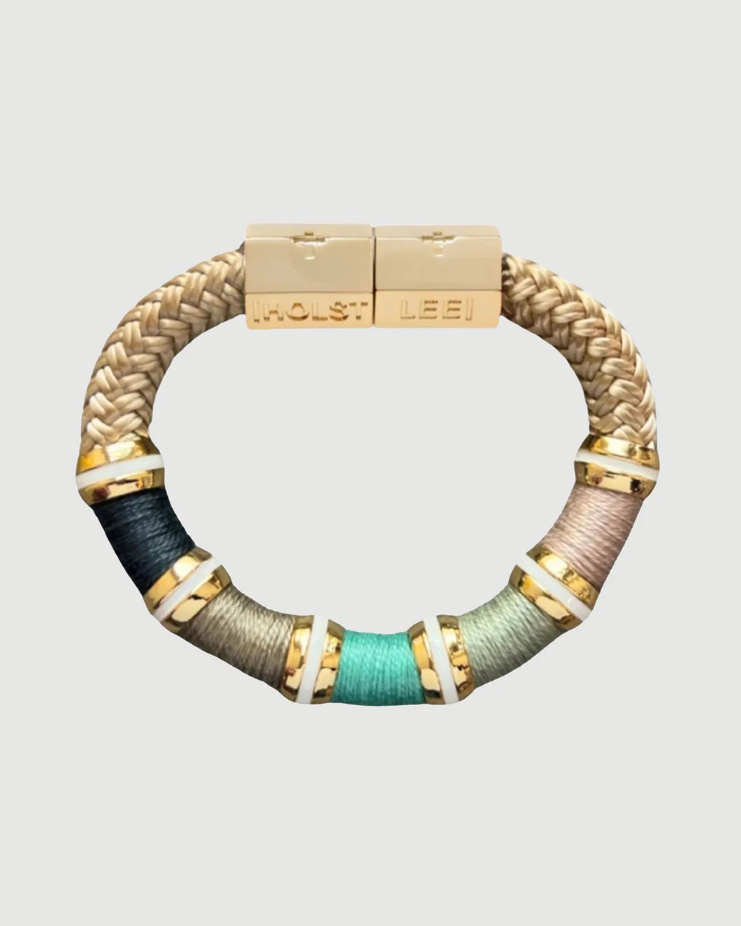 HOLST + LEE Warm Weather Colorblock Bracelet - Sands isolated