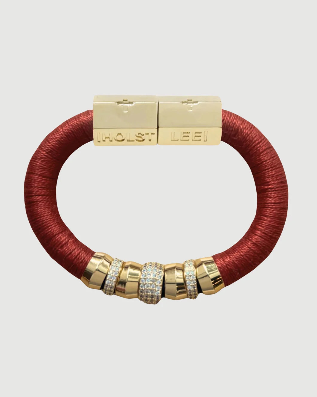HOLST + LEE Luxe Classic Bracelet Rust isolated