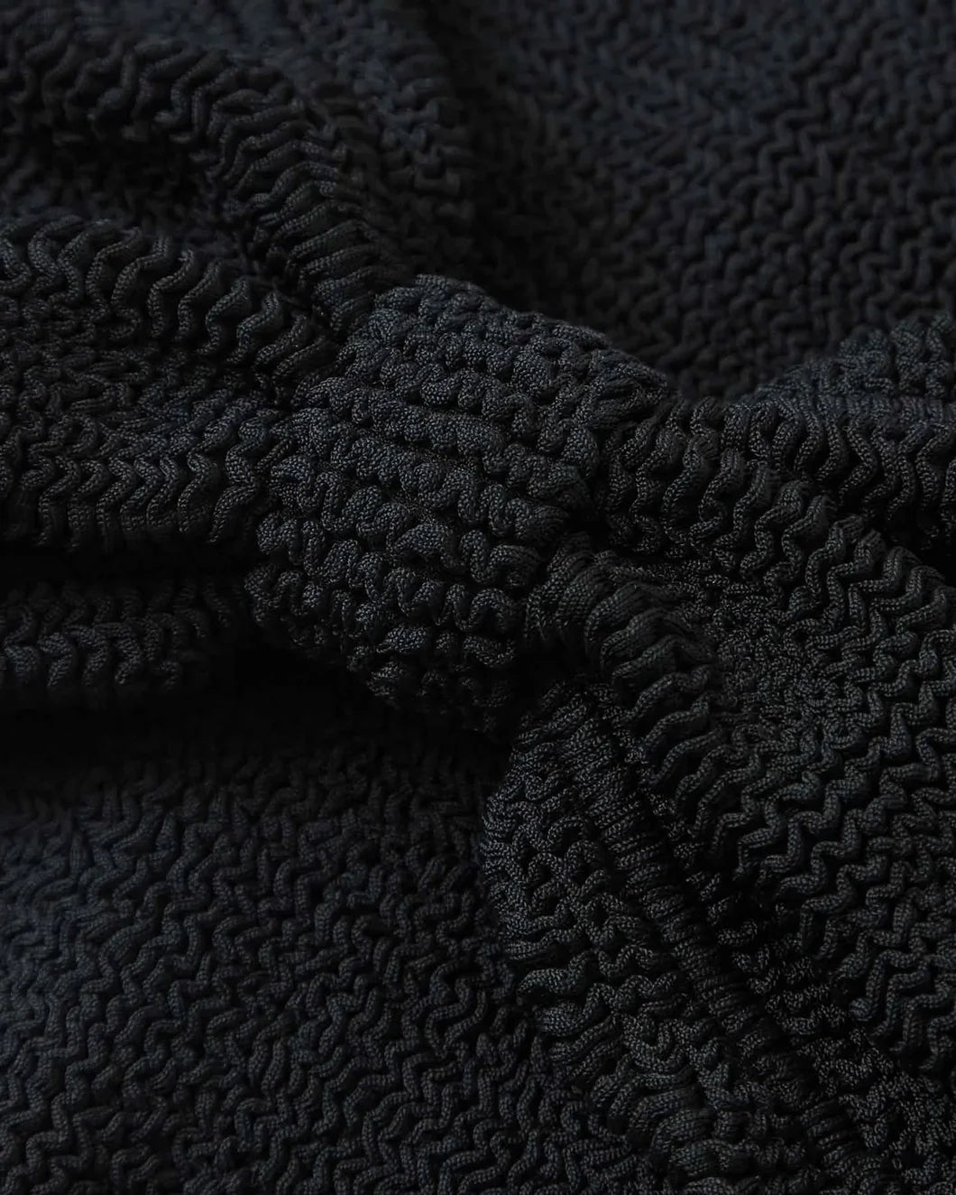 HUNZA G jean bikini black detail