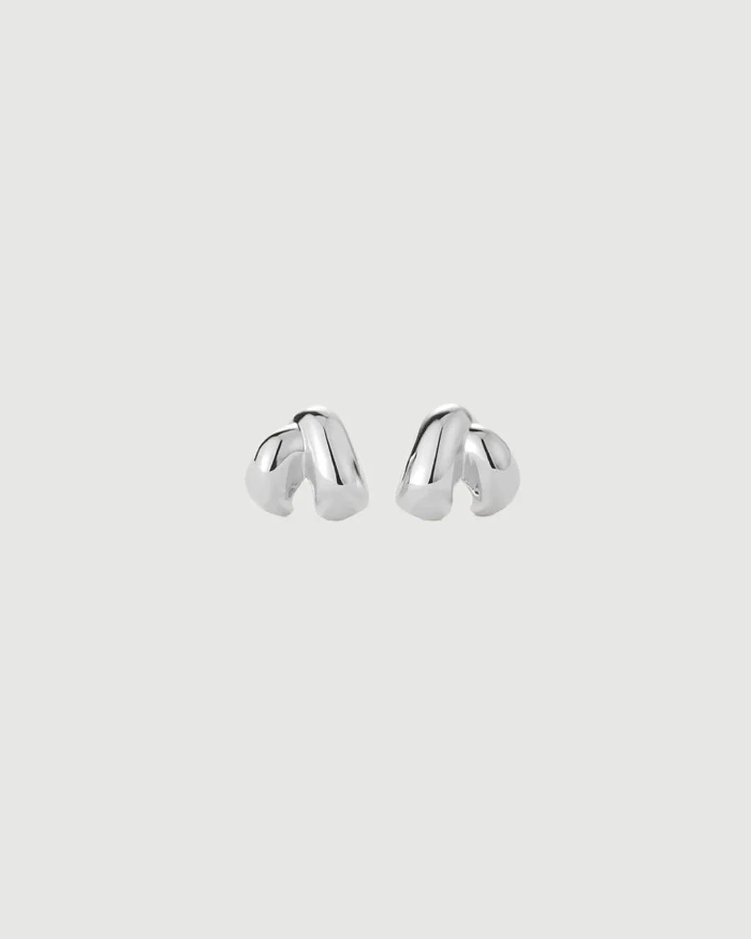 JENNY BIRD Beatrix earrings silver isolated