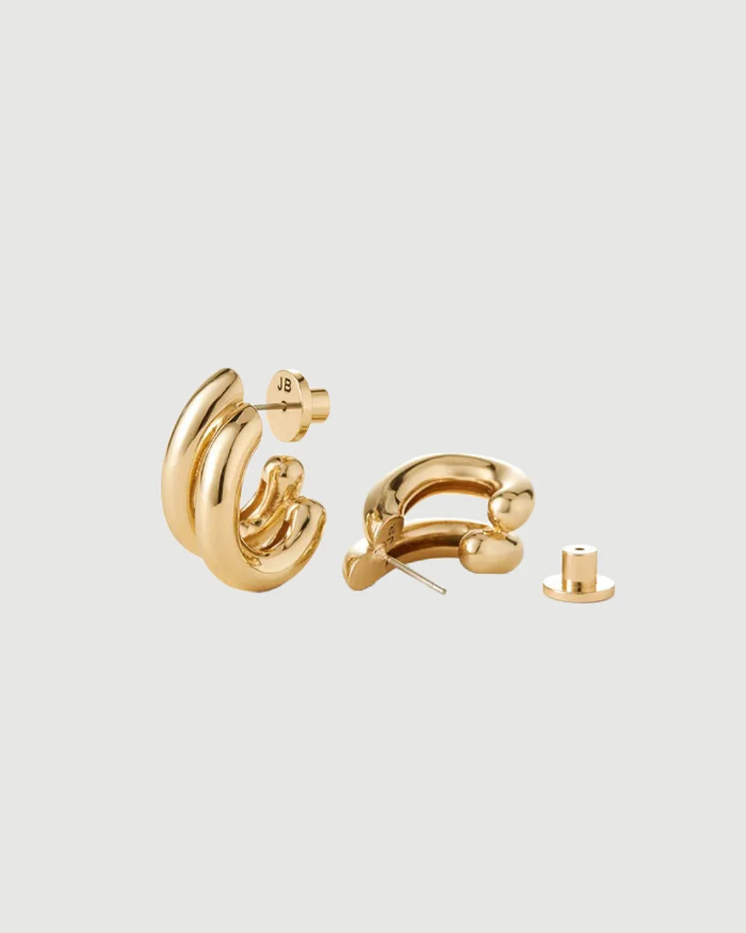 JENNY BIRD Florence earrings gold isolated