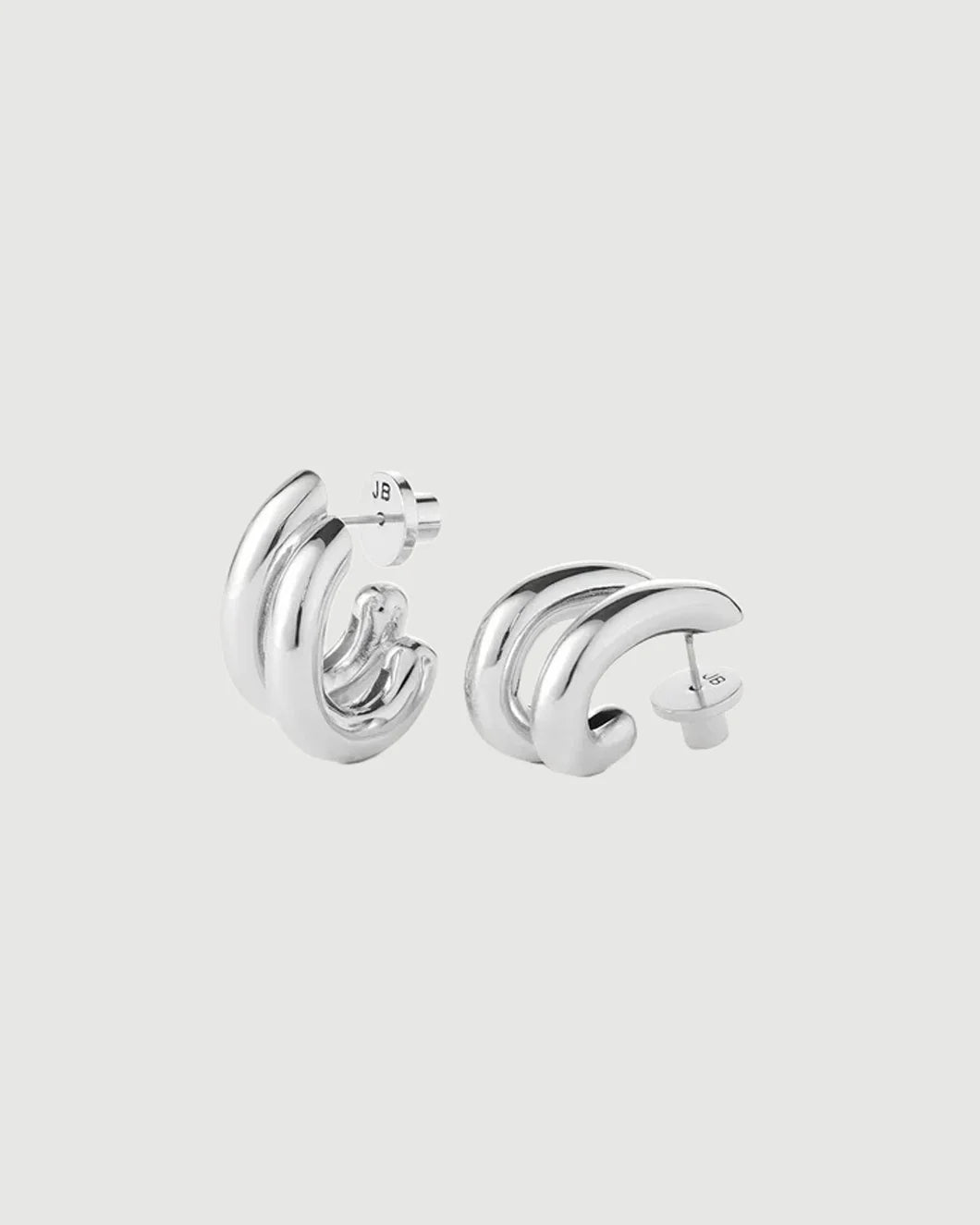 JENNY BIRD Florence earrings silver isolated